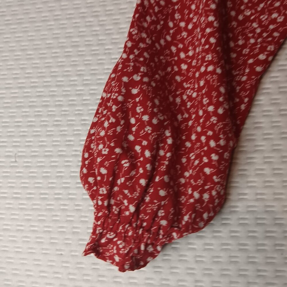 Blouse red - Picture 2 of 10